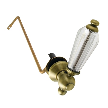 Kingston Brass Side Mount Toilet Tank Lever, Antique Brass KTWLLS3
